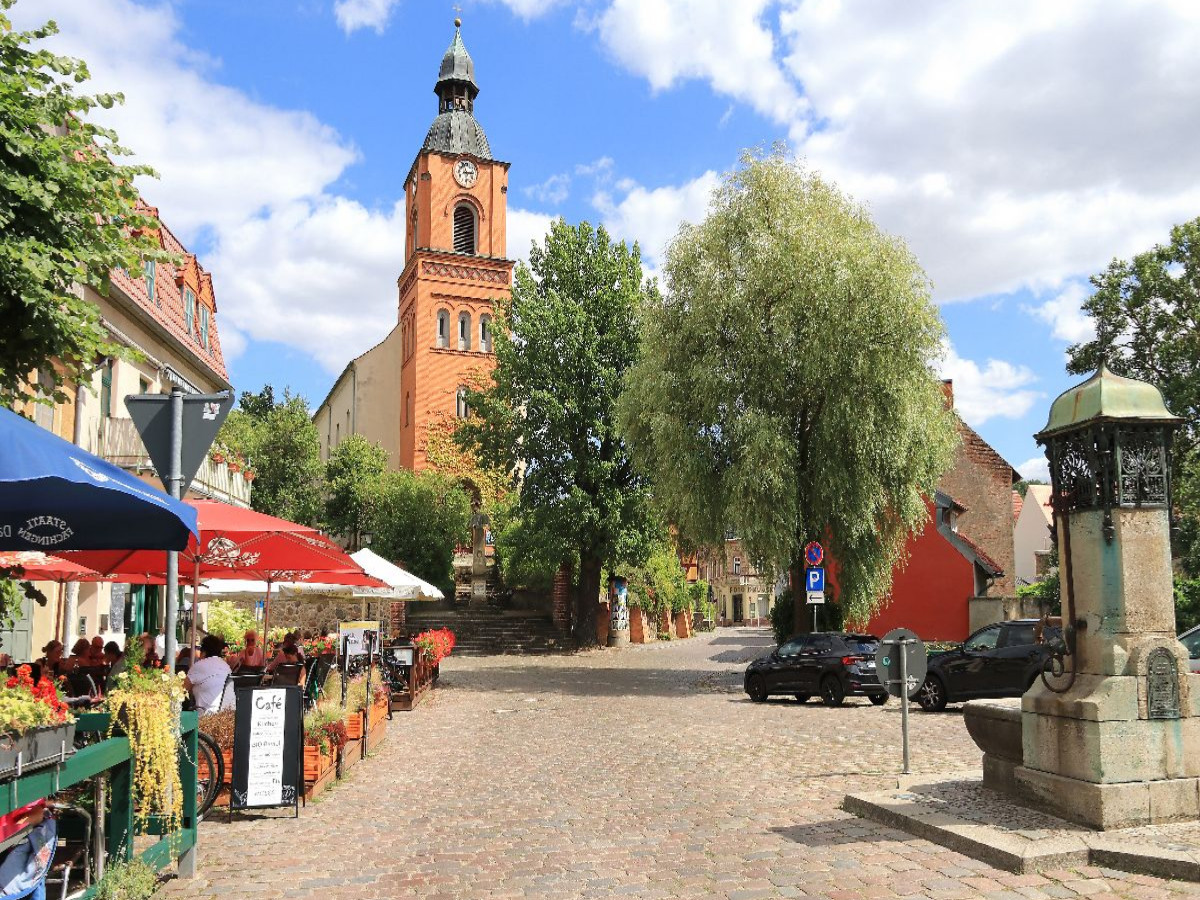Marktplatz in Buckow in der Märkischen Schweiz