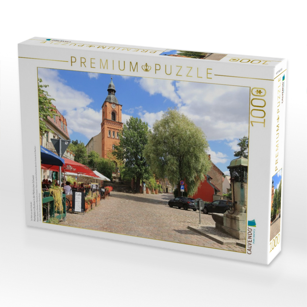 Marktplatz in Buckow in der Märkischen Schweiz
