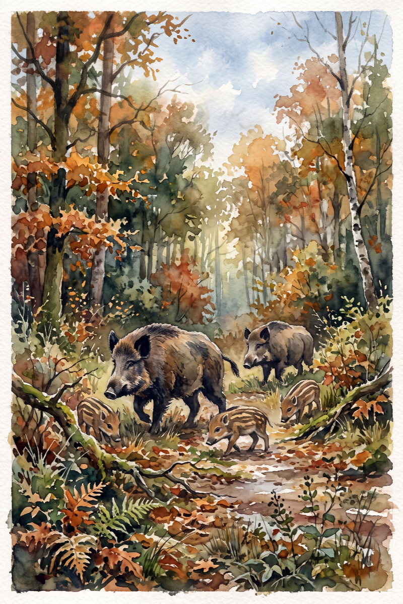 Die Wildschweine