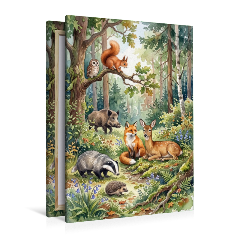 Ein Motiv aus dem Kalender Begegnungen im Wald