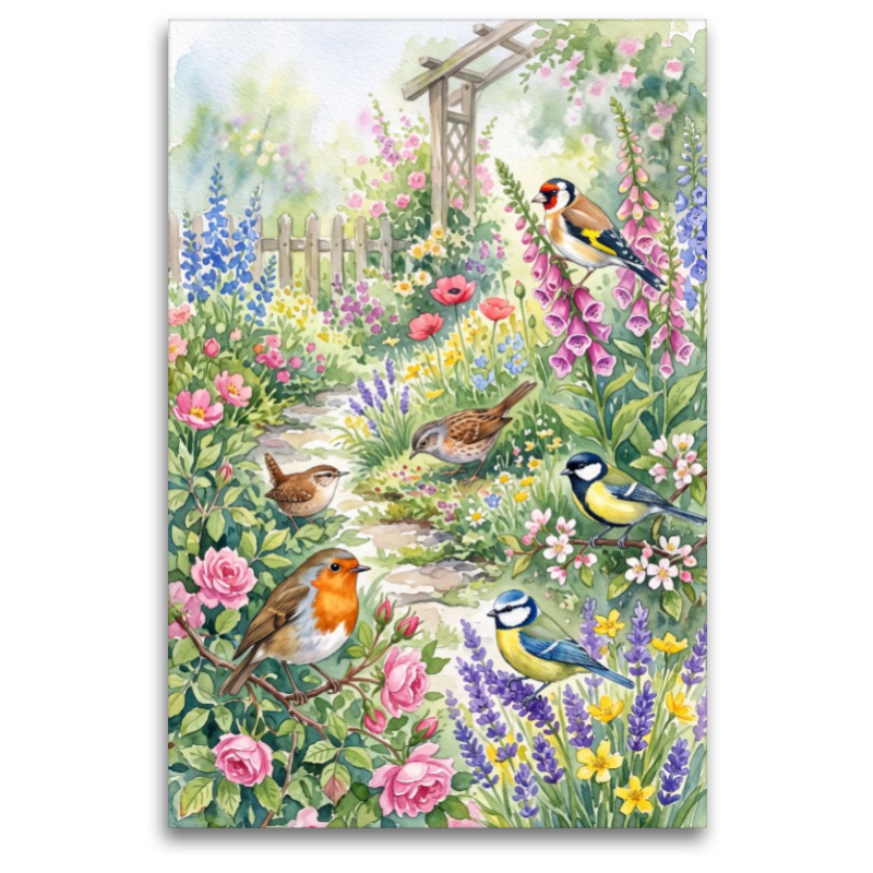 Gefiederte Sänger der Natur