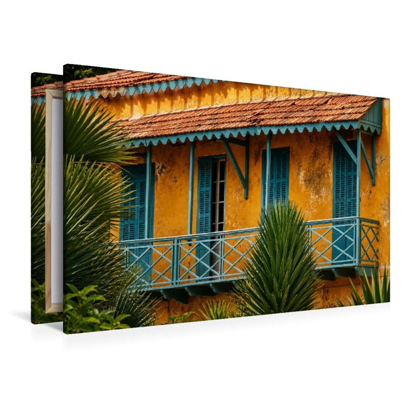 Koloniale Architektur auf Gorée – Historisches Haus im Senegal