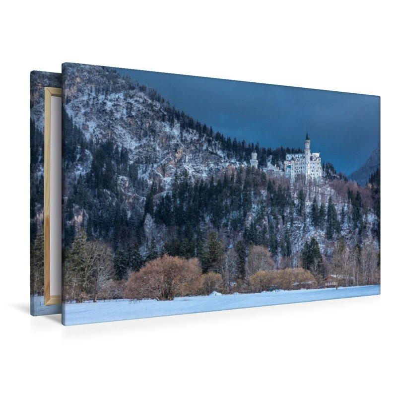 Winterstimmung am Schloss Neuschwanstein bei Hohenschwangau