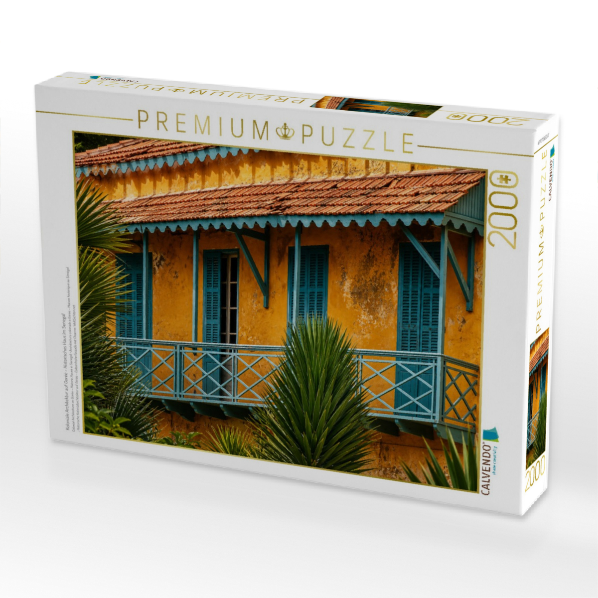 Koloniale Architektur auf Gorée – Historisches Haus im Senegal