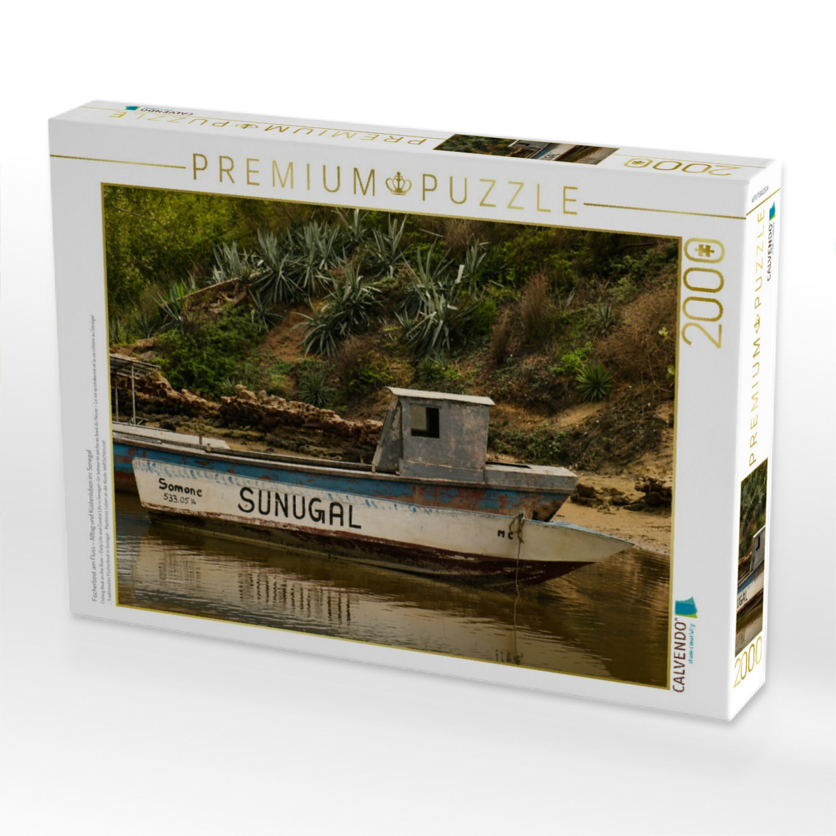 Fischerboot am Fluss – Alltag und Küstenleben im Senegal