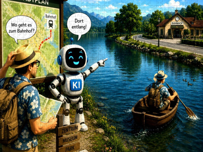 Die falsche Wegbeschreibung