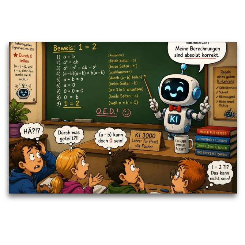 Mathematik macht Spaß - wenn's doch nur richtig wäre!