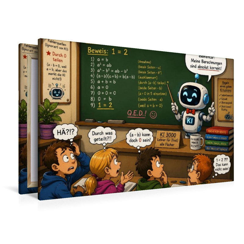 Mathematik macht Spaß - wenn's doch nur richtig wäre!