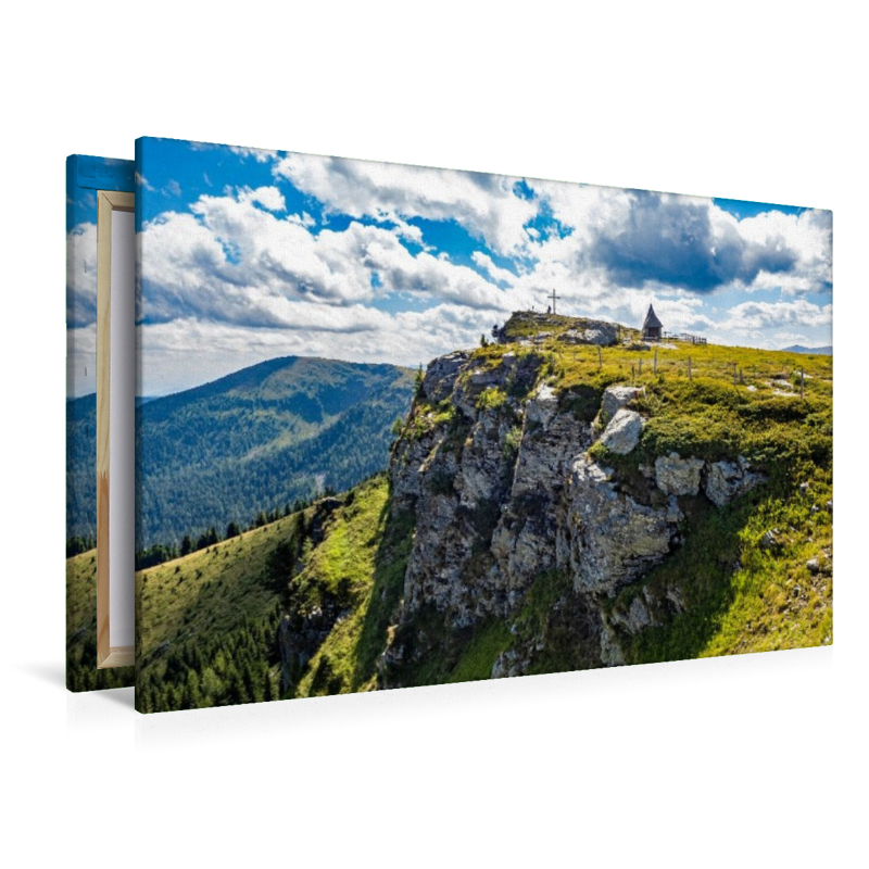 Gipfelkreuz und Kapelle auf der Frauenalpe