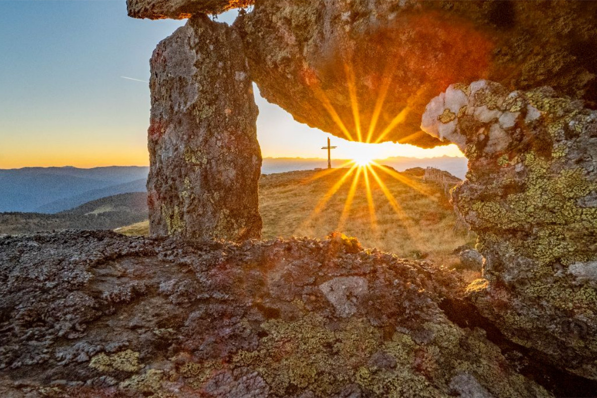 Sonnenstrahlen am Gstoder