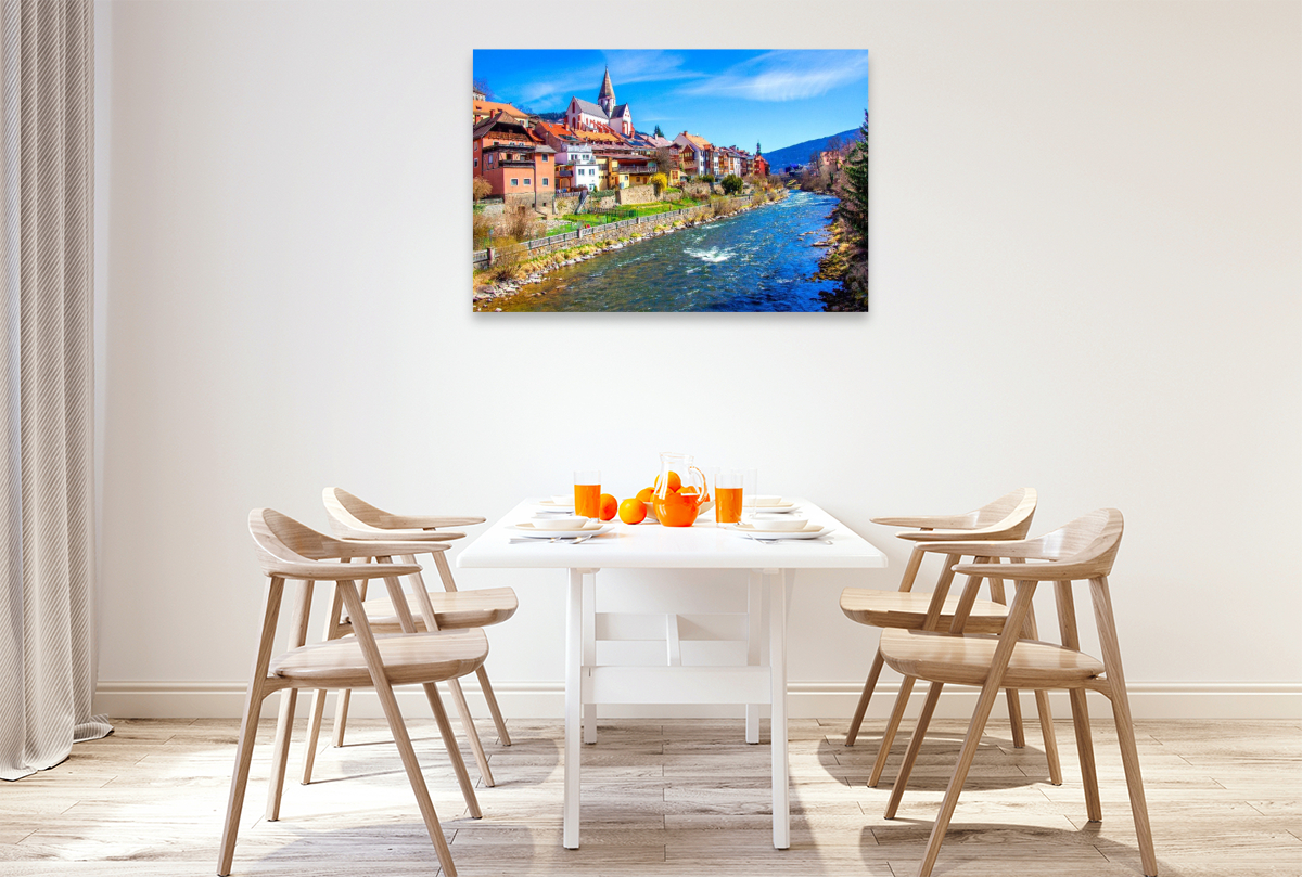 Die Mur fließt durch Murau