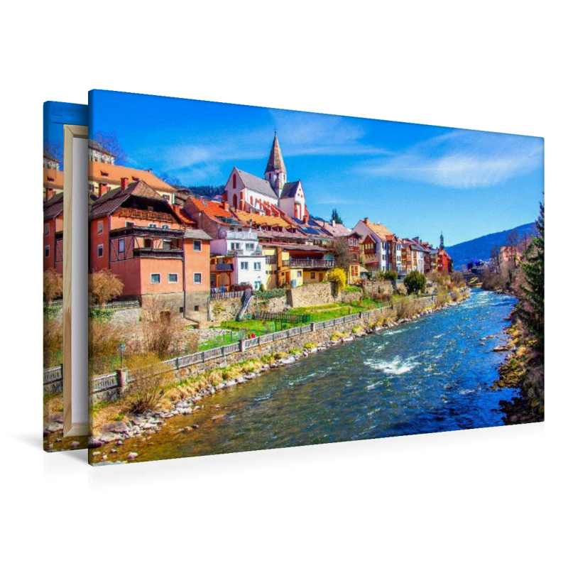 Die Mur fließt durch Murau