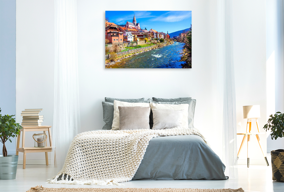 Die Mur fließt durch Murau