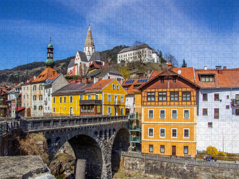 Die Bahnhofsbrücke in der Altstadt