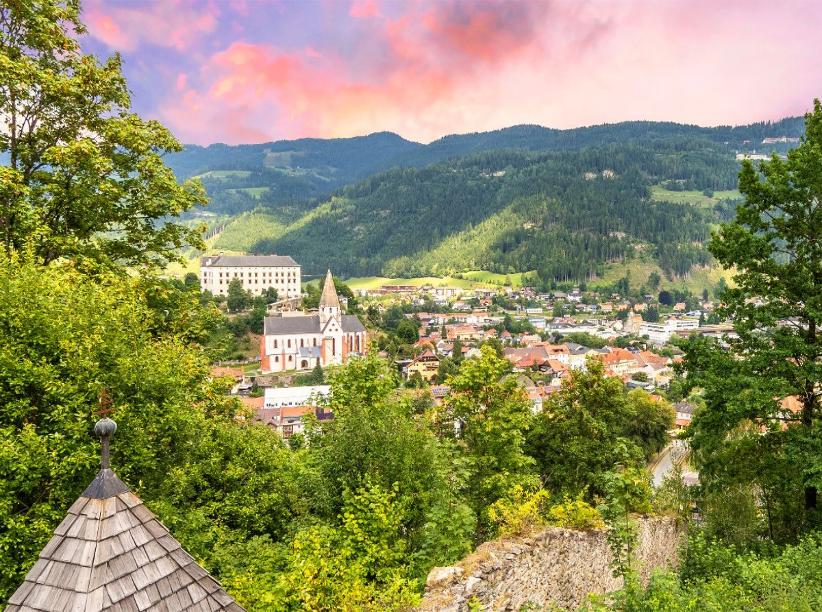 Der Blick zum Schlossberg