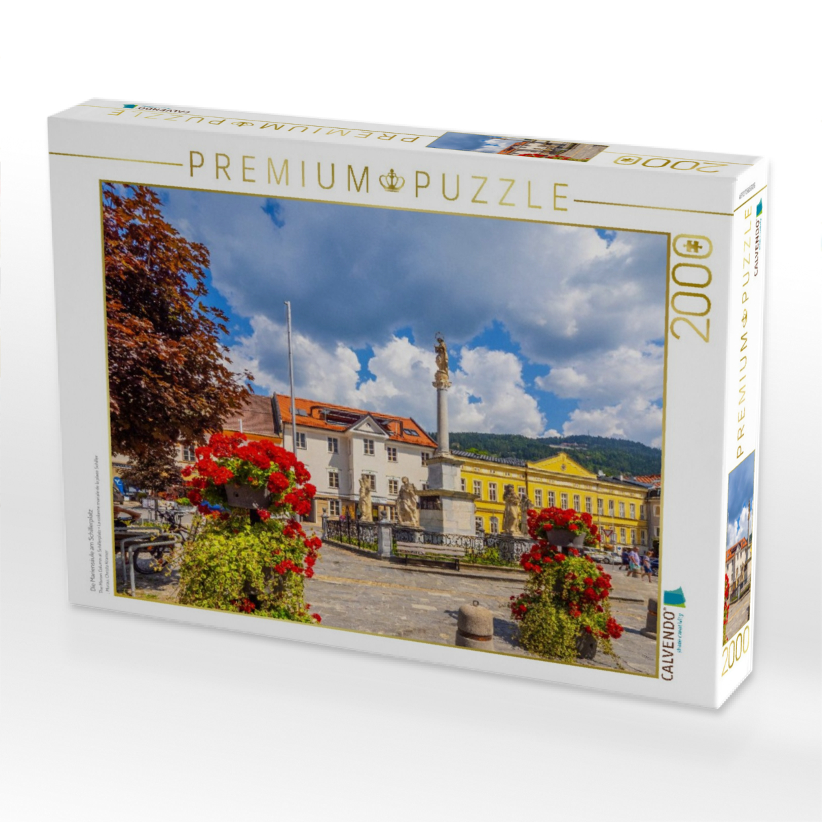 Die Mariensäule am Schillerplatz