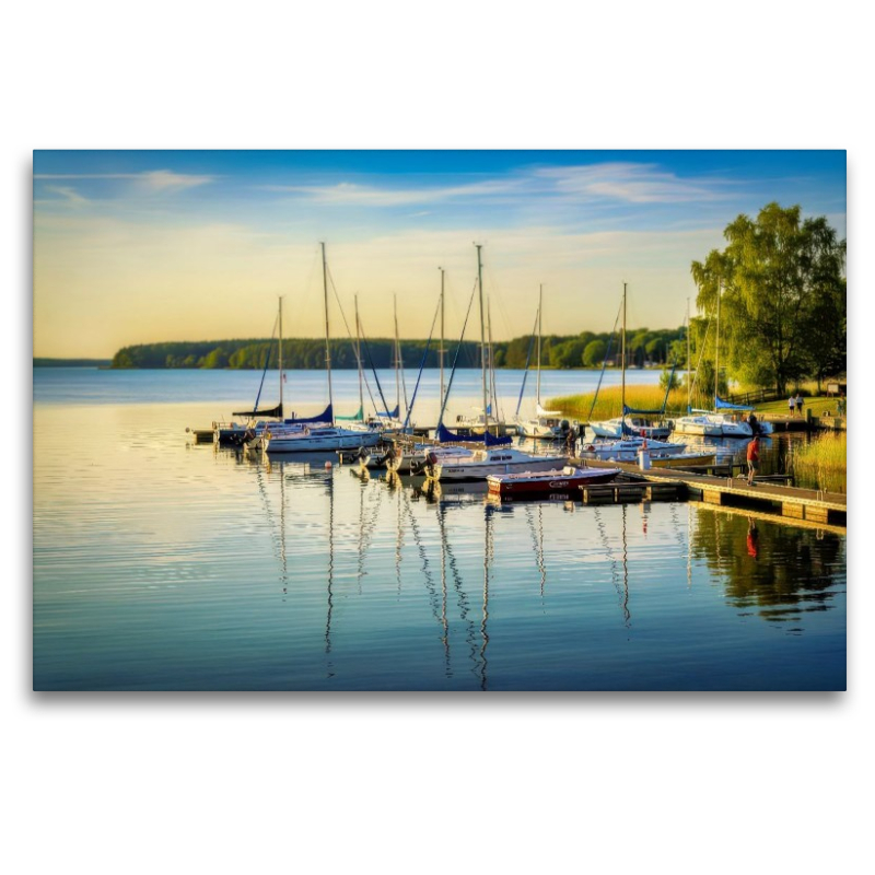 Ein Motiv aus dem Kalender Meckenburger - Seen