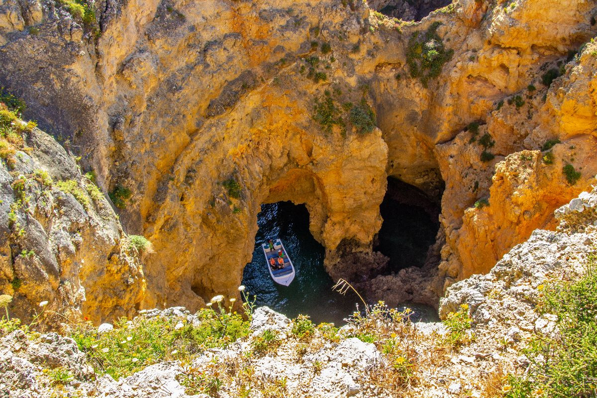 Felslandschaft der Ponta da Piedade in Lagos