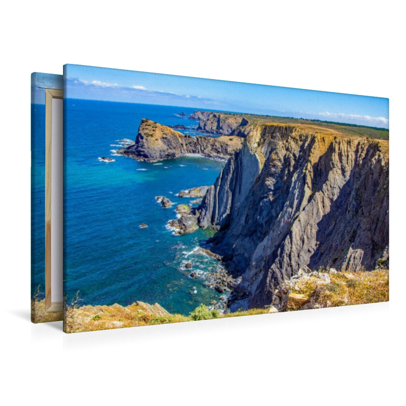 Steilklippen der Ponta da Atalaia in Arrifana