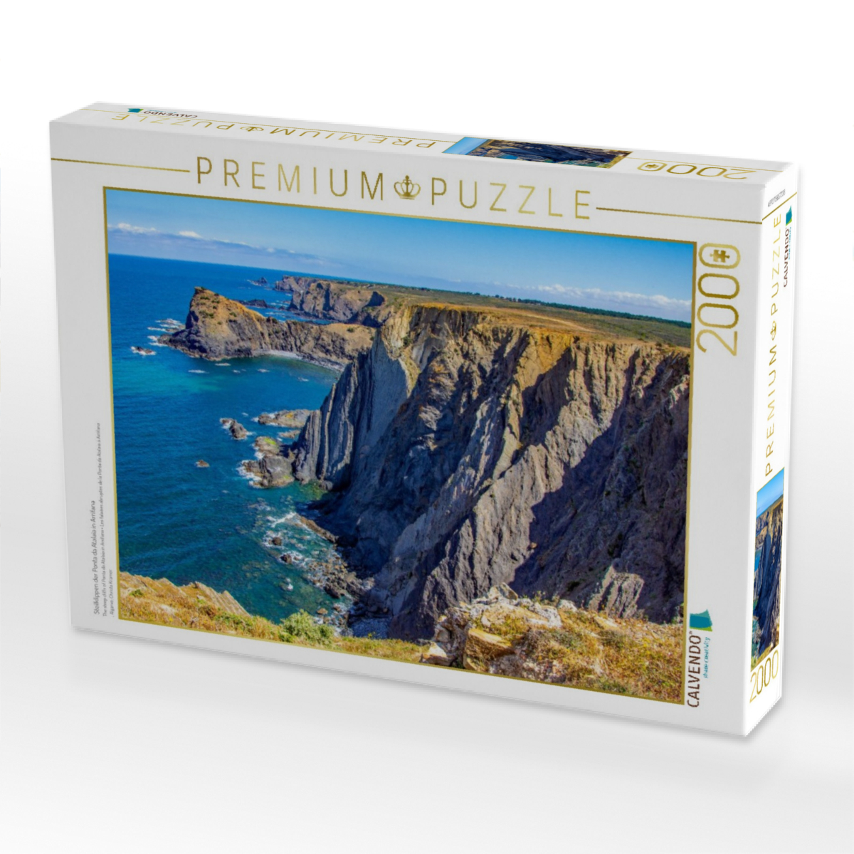 Steilklippen der Ponta da Atalaia in Arrifana