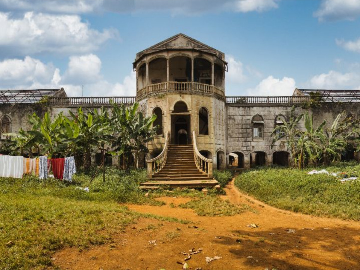 Das alte Hospital der Roça Água Izé