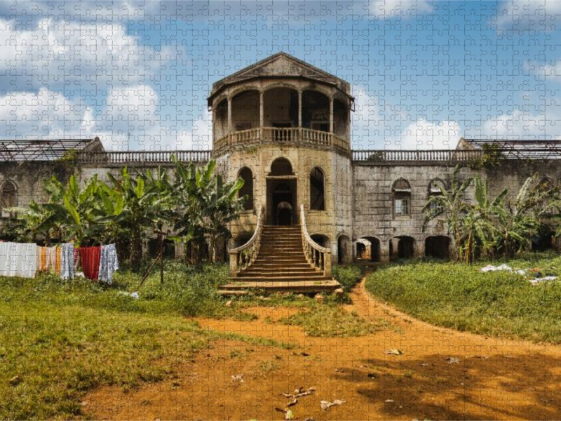 Das alte Hospital der Roça Água Izé