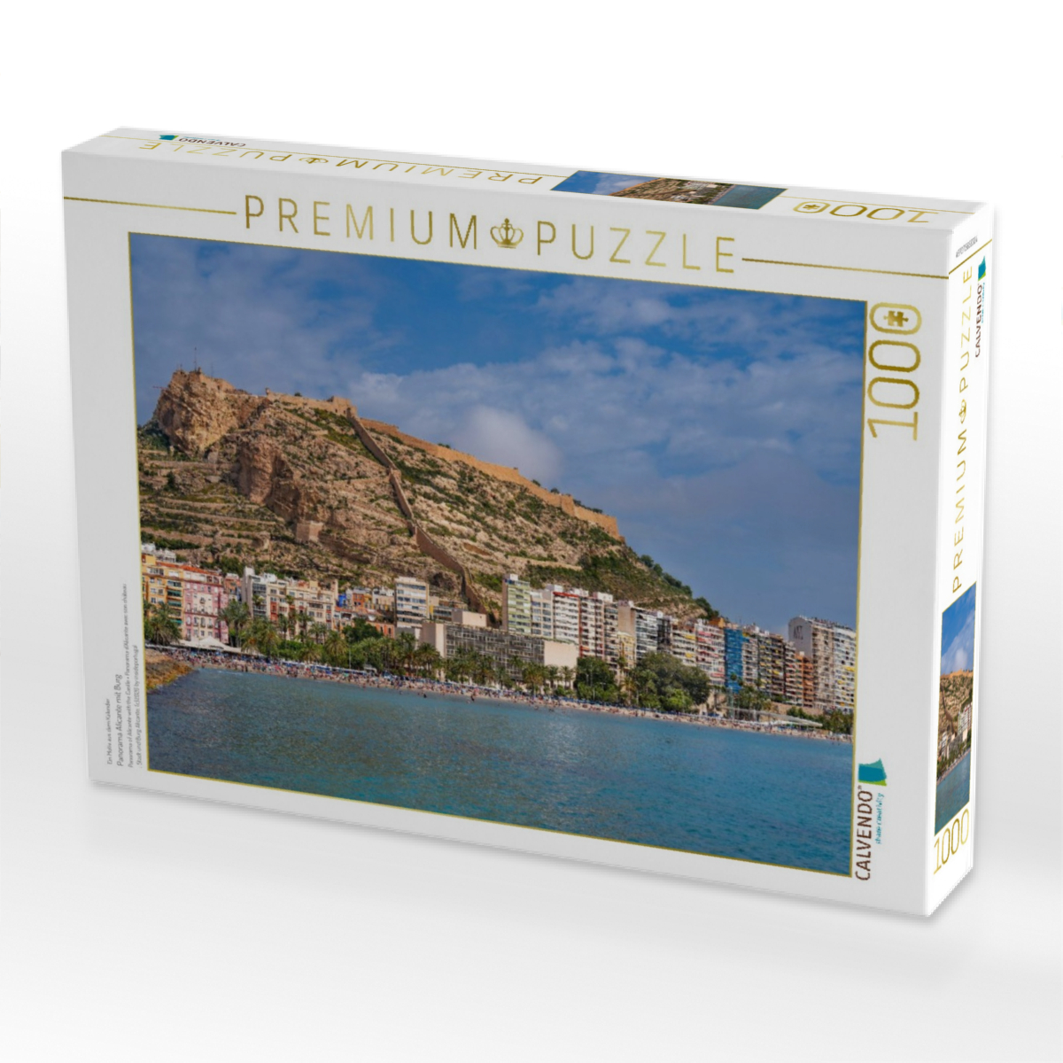Panorama Alicante mit Burg