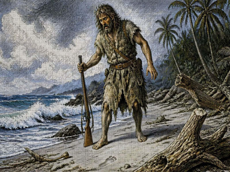 Robinson Crusoe / Daniel Defoe 1719