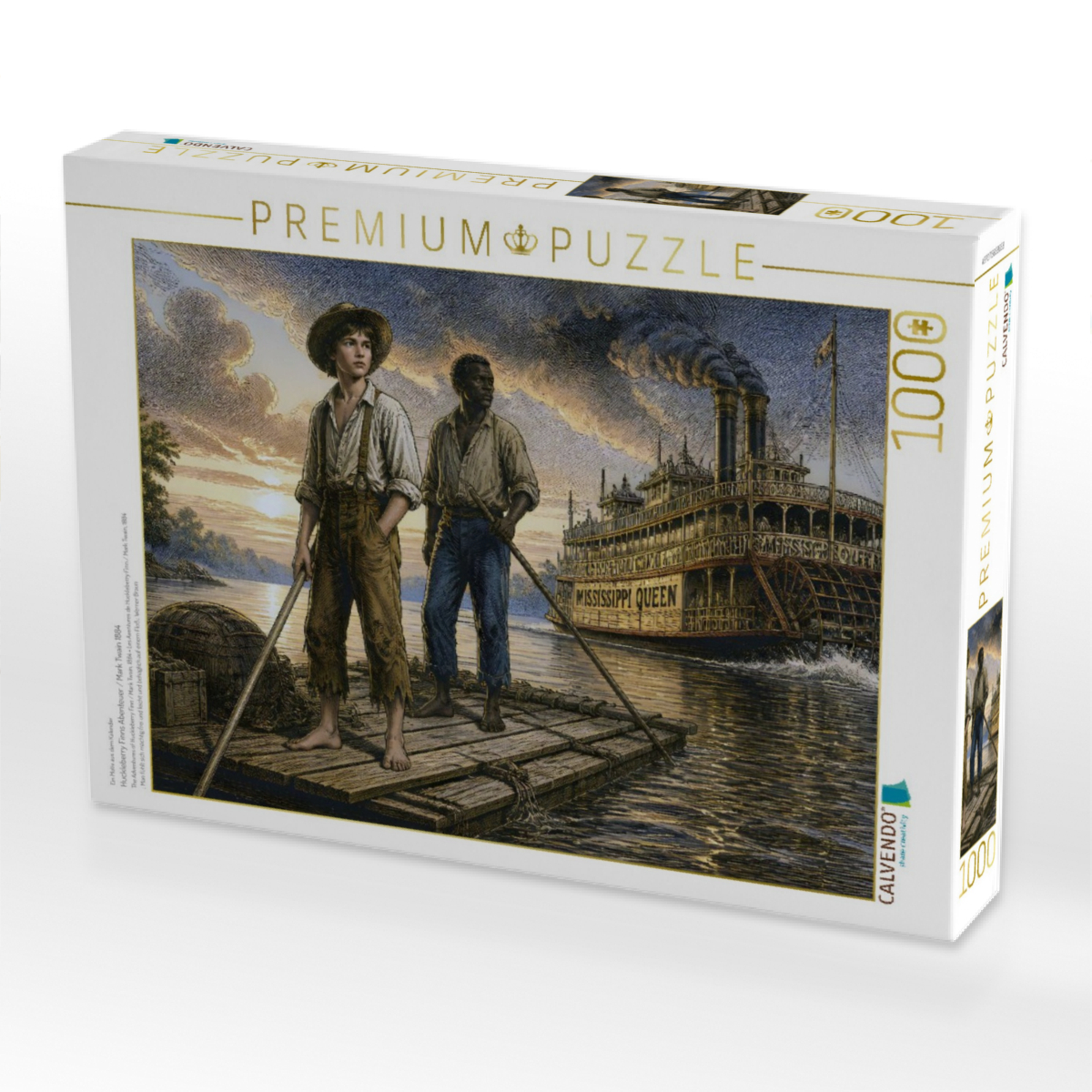 Huckleberry Finns Abenteuer / Mark Twain 1884