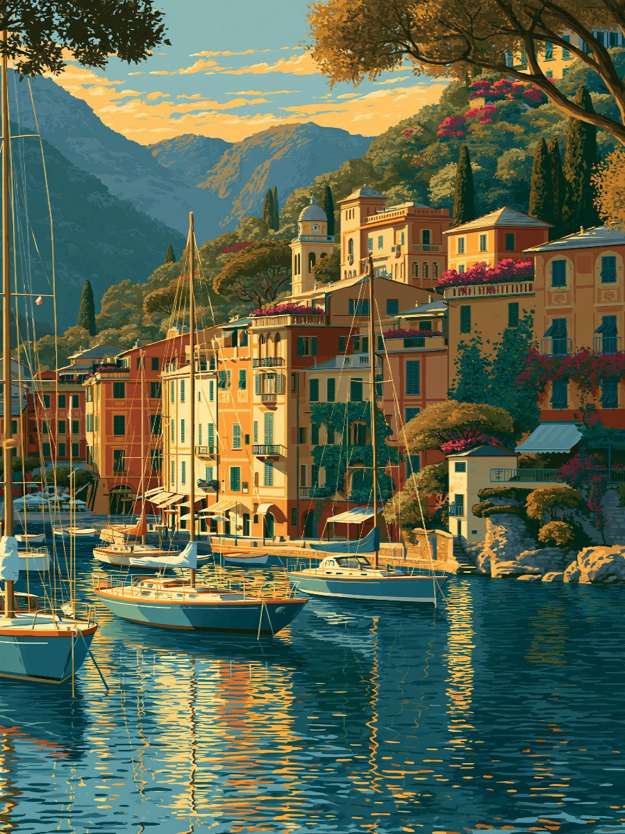 Portofino genießen