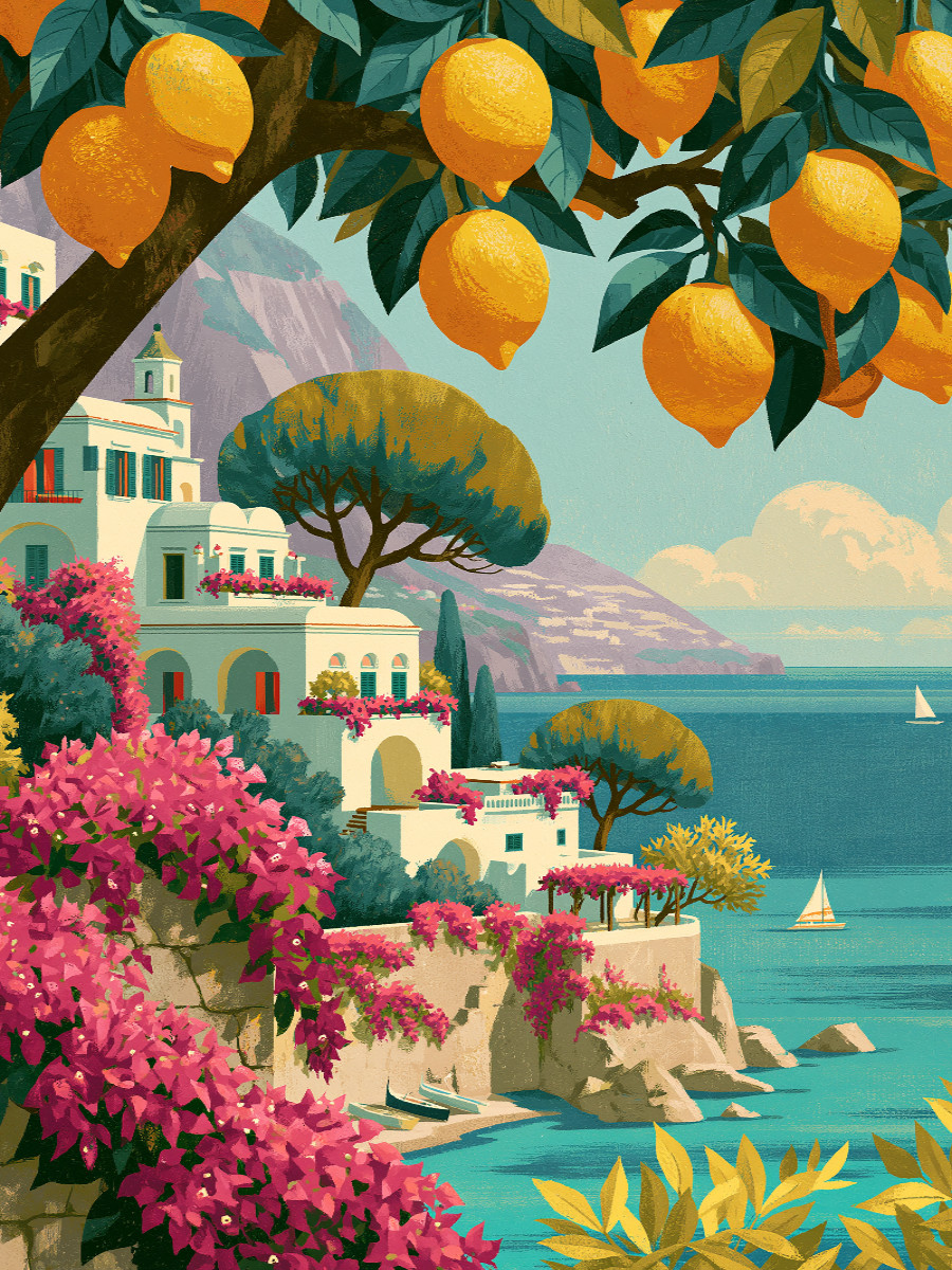 Ein Motiv aus dem Kalender Mediterrane Küstenträume