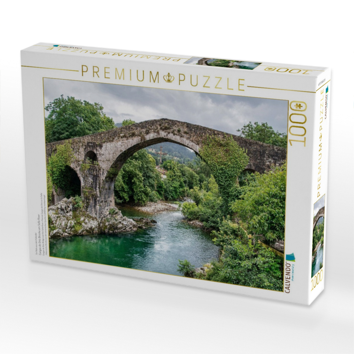 Cangas de Onís Brücke am Sella River