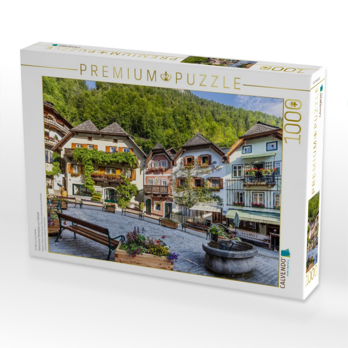 Historischer Marktplatz von Hallstatt