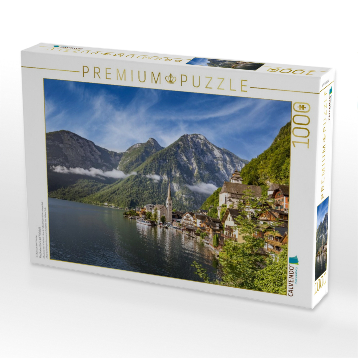 Postkartenblick auf Hallstatt