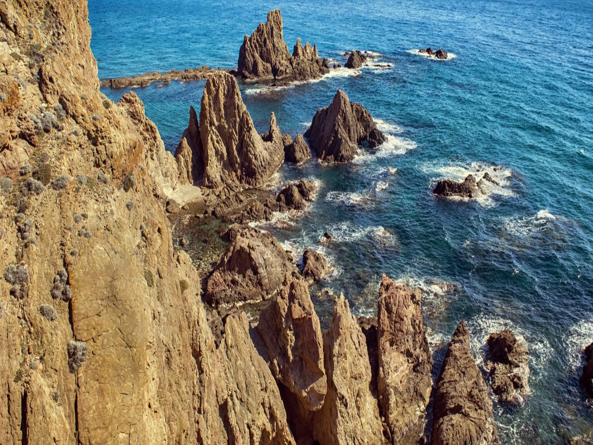 Felsen bei Cabo de Gata