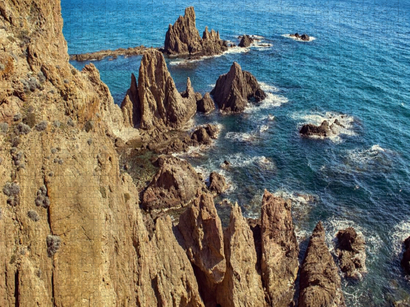 Felsen bei Cabo de Gata