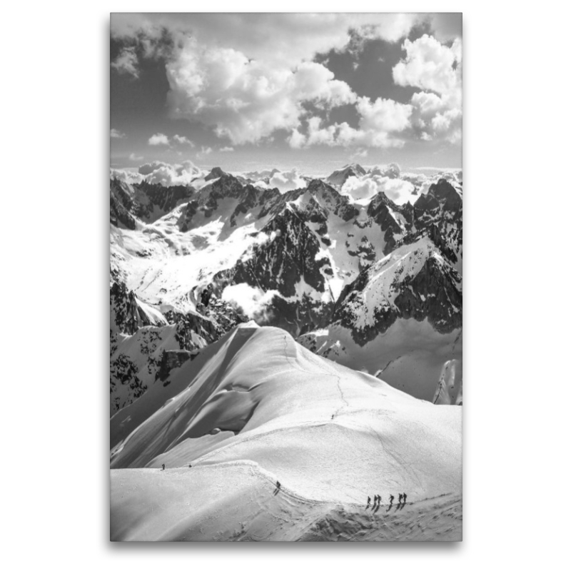 Bergwelt bei Chamonix, Rhone-Alpes, Frankreich