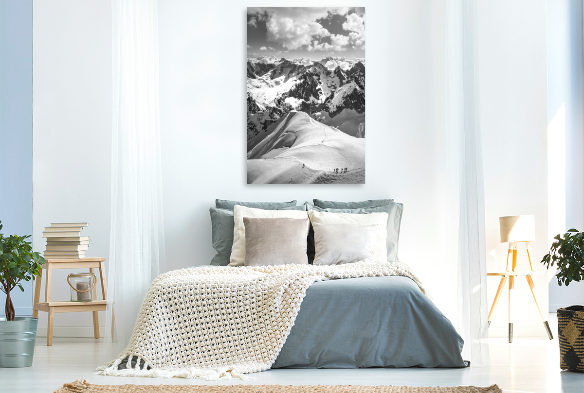 Bergwelt bei Chamonix, Rhone-Alpes, Frankreich
