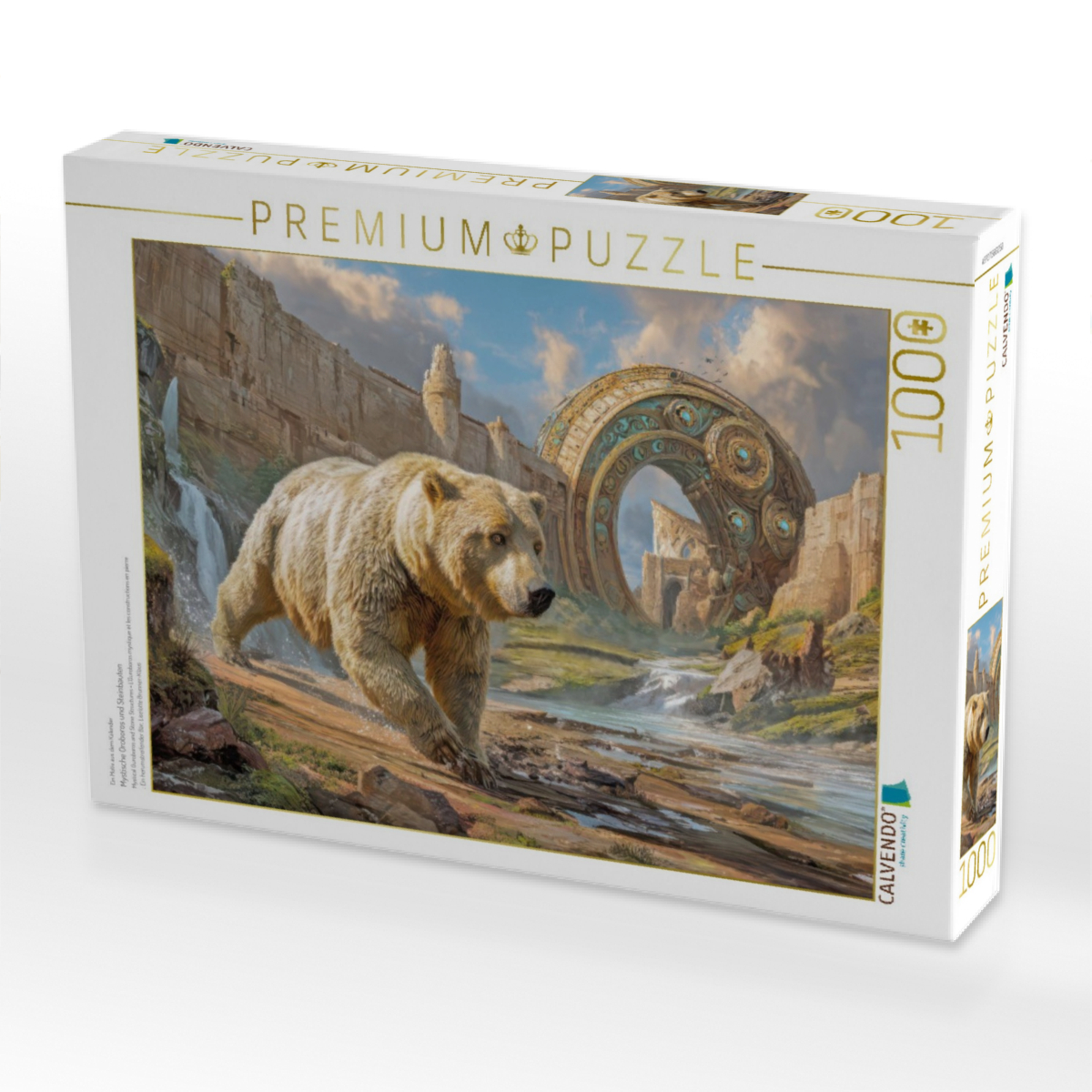 Mystische Oroboros und Steinbauten