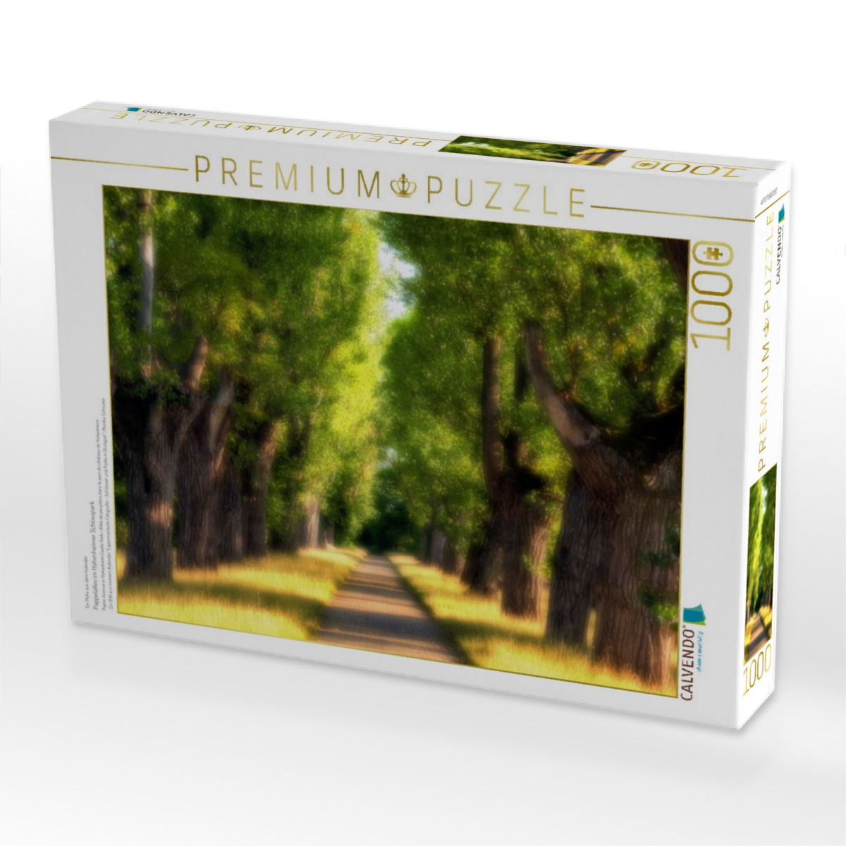 Pappelallee im Hohenheimer Schlosspark