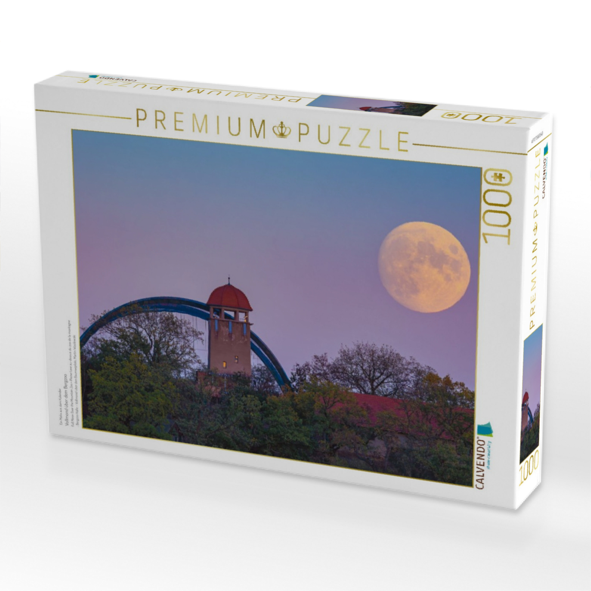 Vollmond über dem Bergzoo