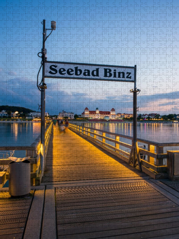 Insel Rügen - Auf der Seebrücke in Binz