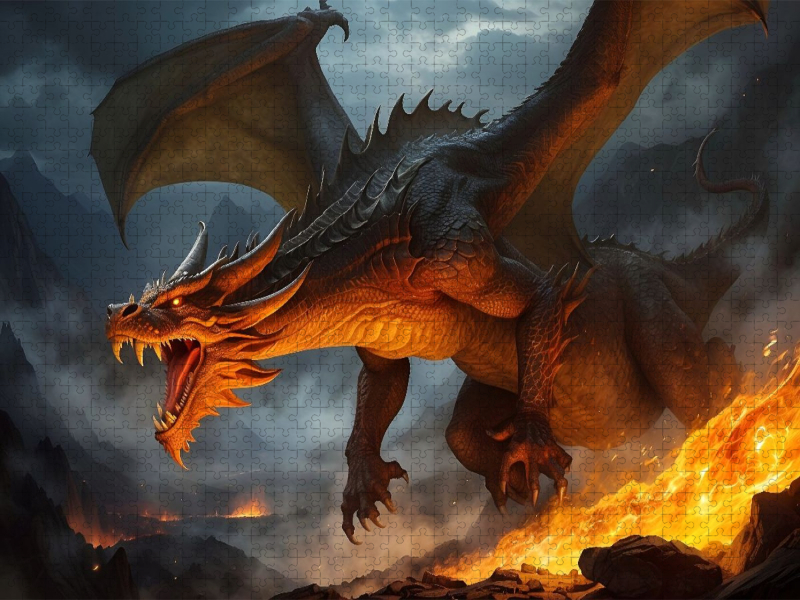 In der asiatischen Kultur hat ein Drache eine positivere Bedeutung als sein westliches Gegenstück.