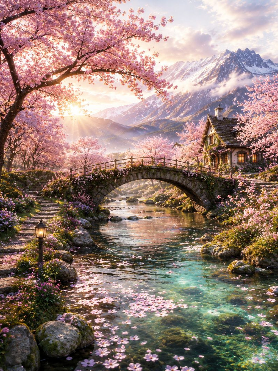 Das Tal der Blüten