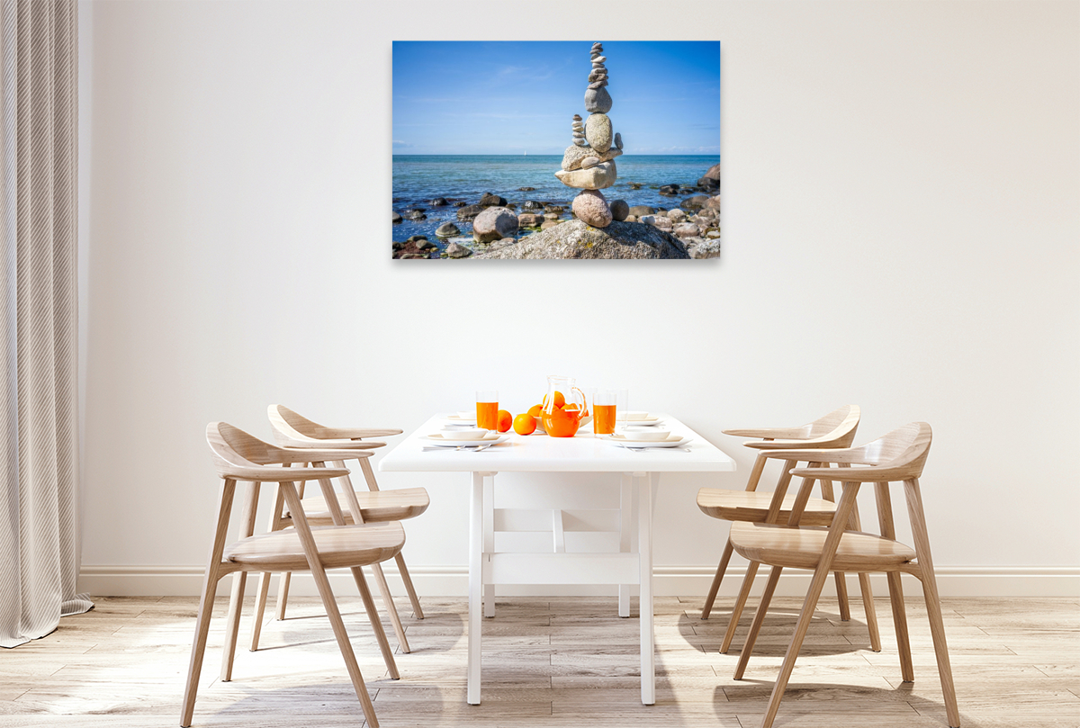 Insel Rügen - Kleines Kunstwerk am Nordufer
