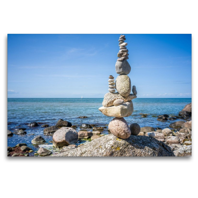 Insel Rügen - Kleines Kunstwerk am Nordufer