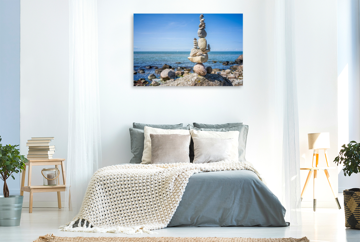 Insel Rügen - Kleines Kunstwerk am Nordufer