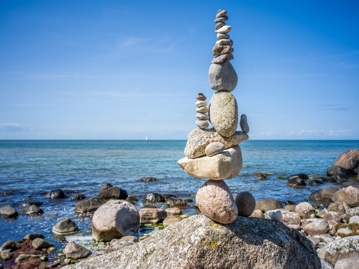 Insel Rügen - Kleines Kunstwerk am Nordufer