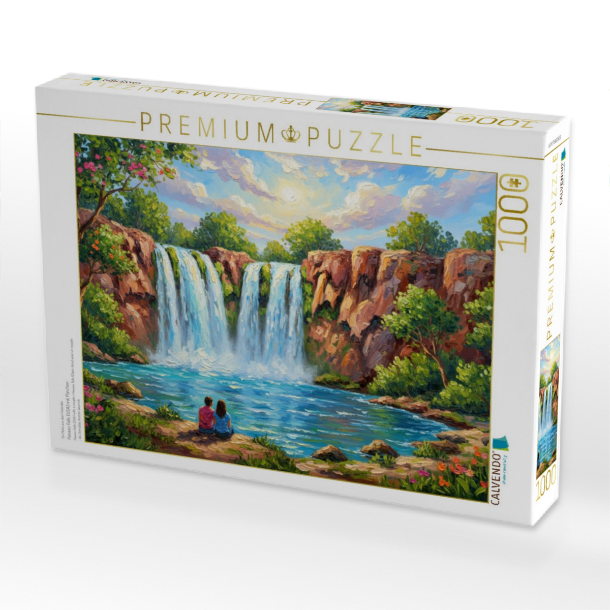 Havasu Falls (USA) mit Pärchen