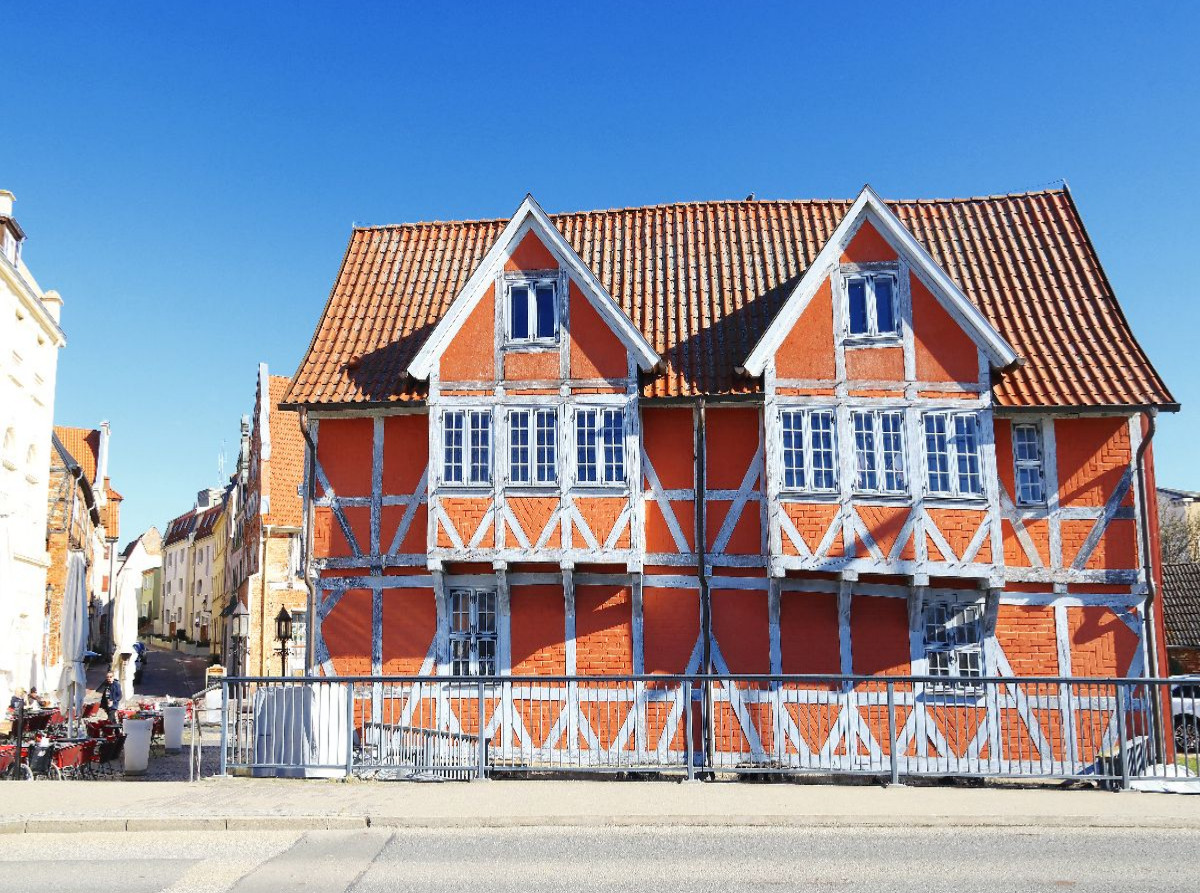 Wismar, das Gewölbe über der Runden Grube